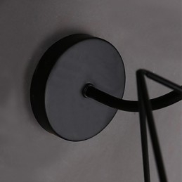 Nordisk Retro Hall Trapper Linje Vegglampe Lys