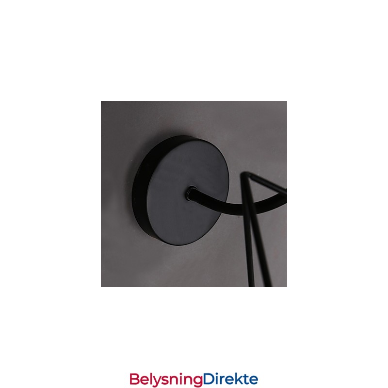 Nordisk Retro Hall Trapper Linje Vegglampe Lys