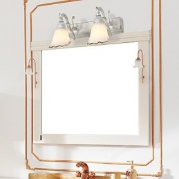 Vegglampetter Baderomsbelysning Lesevegglamper Ministil Rustikk Lodge Metall