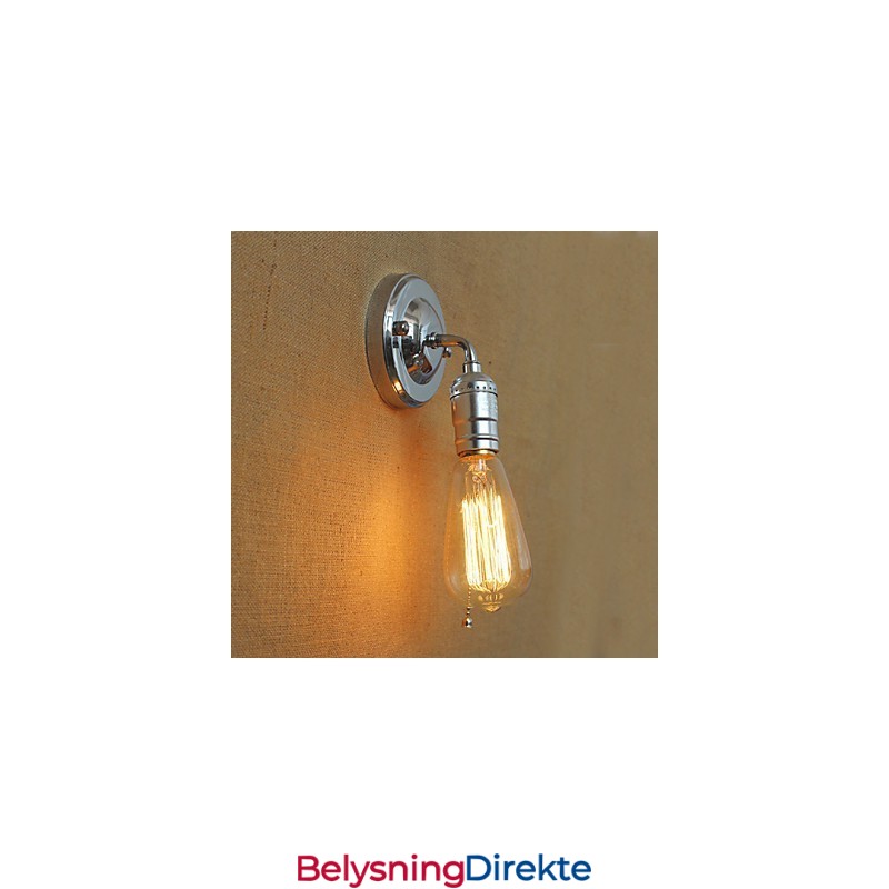 Amerikansk Landlig Landlig Retro Moderne Edison Lyspære Midtgang Mini Stue Vegglampe