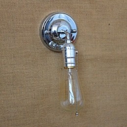 Amerikansk Landlig Landlig Retro Moderne Edison Lyspære Midtgang Mini Stue Vegglampe