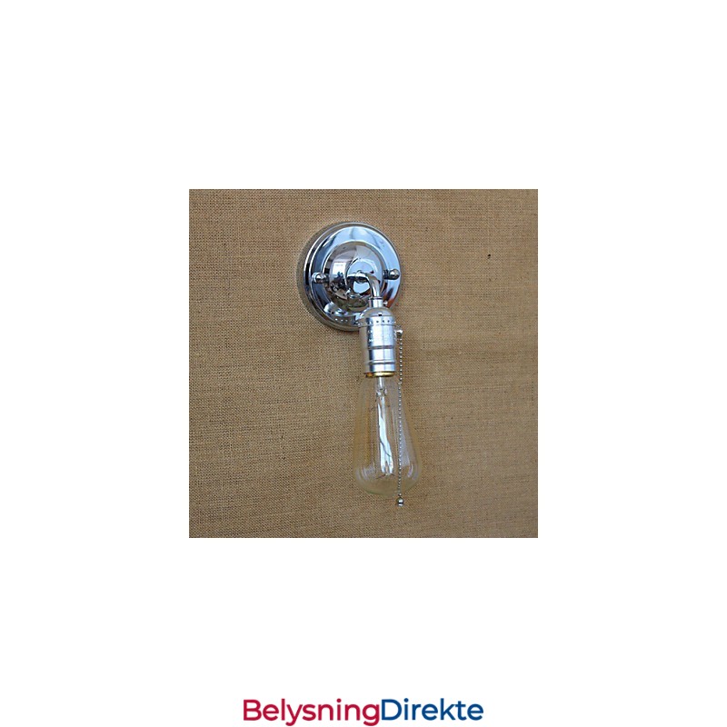 Amerikansk Landlig Landlig Retro Moderne Edison Lyspære Midtgang Mini Stue Vegglampe