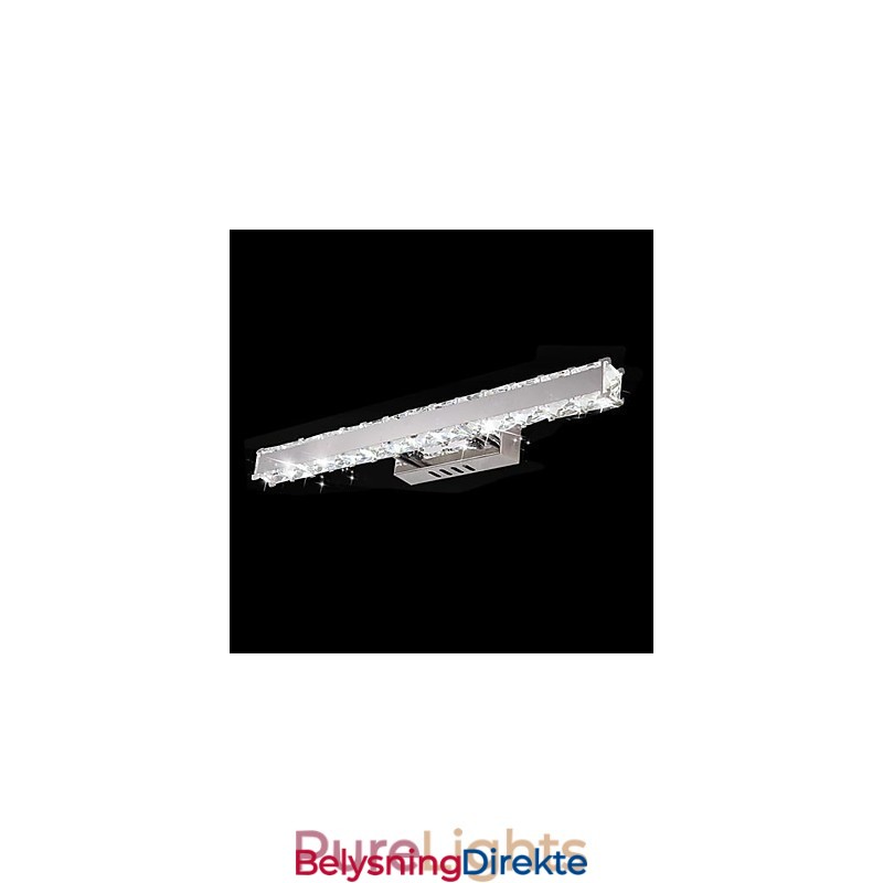 Krystall Baderomsbelysning Moderne Samtids Metall