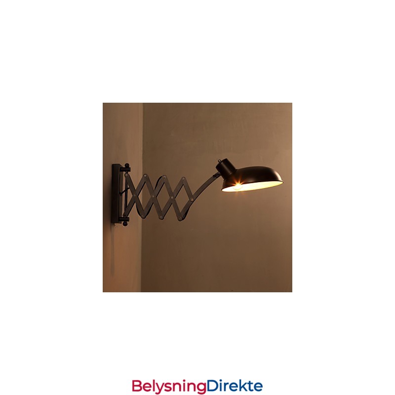 Vegglampetter Moderne Samtids Metall