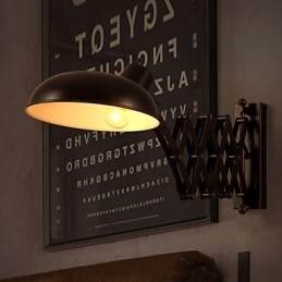 Vegglampetter Moderne Samtids Metall