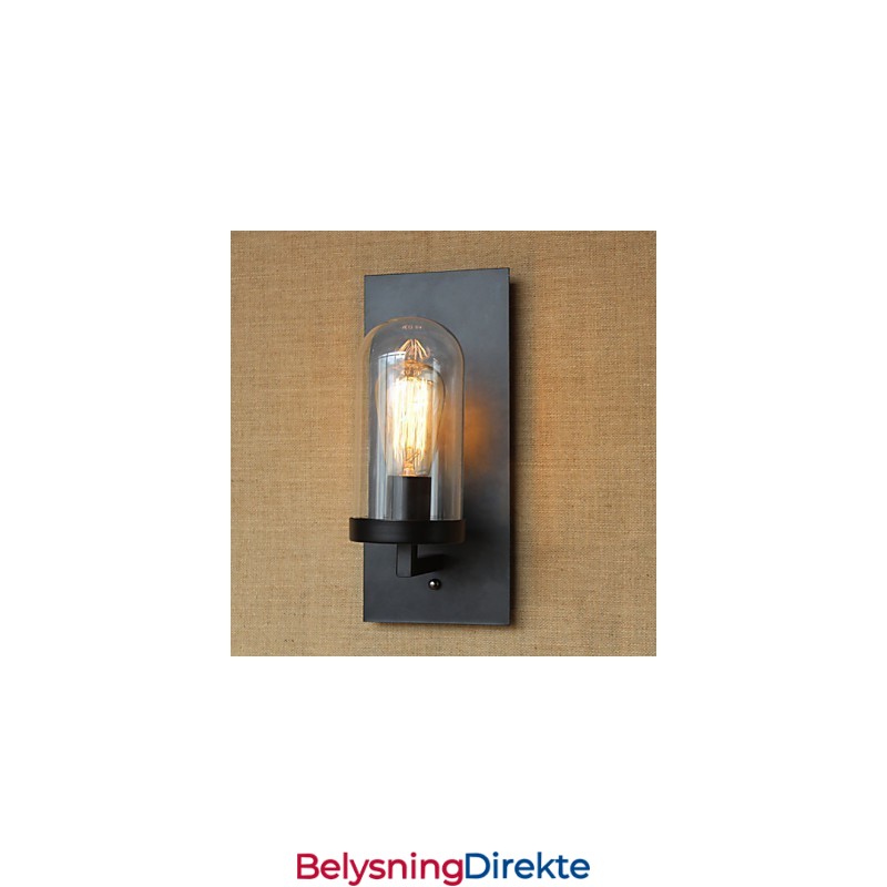 Amerikansk Landlig Stil Stue Pastoral Midtgang Lager Industri Nattbord Bar Dekorativ Vegglampe