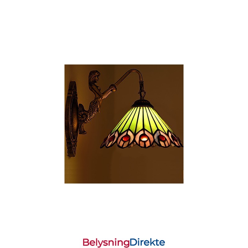 Europeisk Kontraktsfestet Landlig Kreativ Smijernsvegglampe