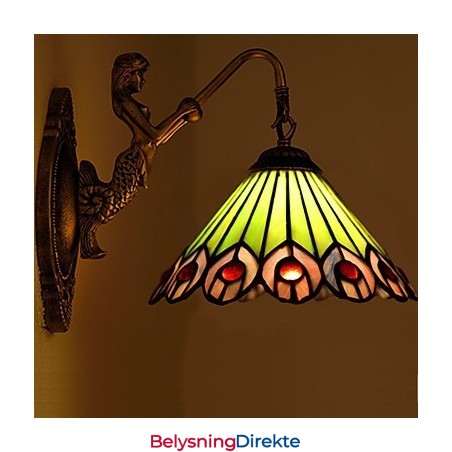 Europeisk Kontraktsfestet Landlig Kreativ Smijernsvegglampe