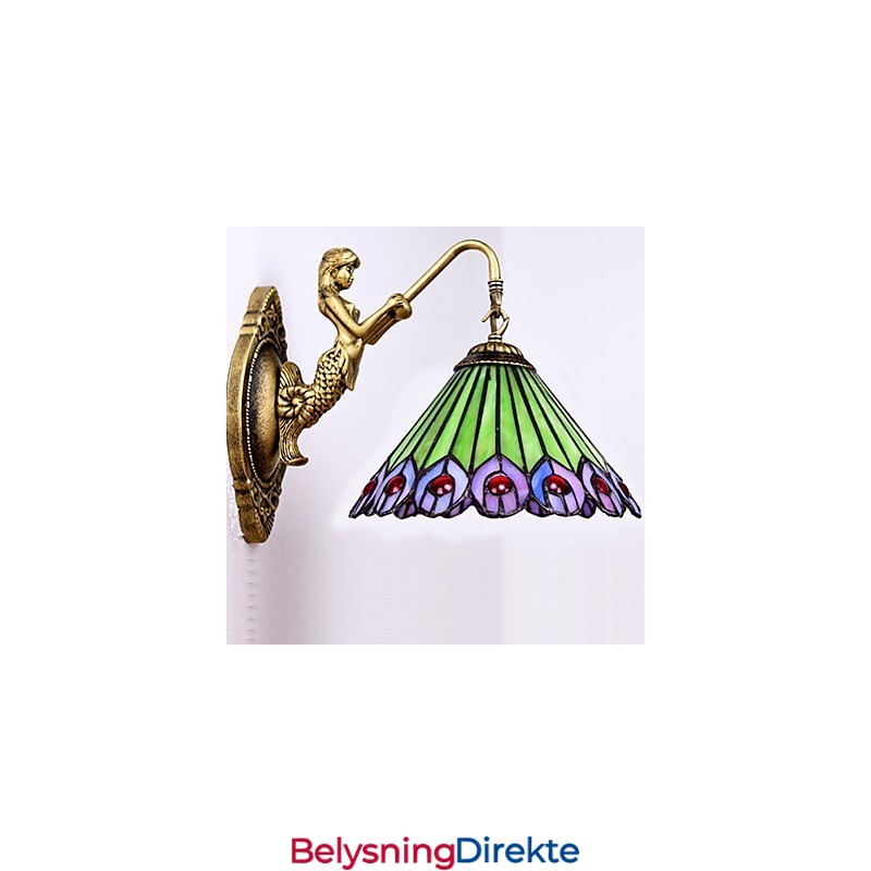 Europeisk Kontraktsfestet Landlig Kreativ Smijernsvegglampe