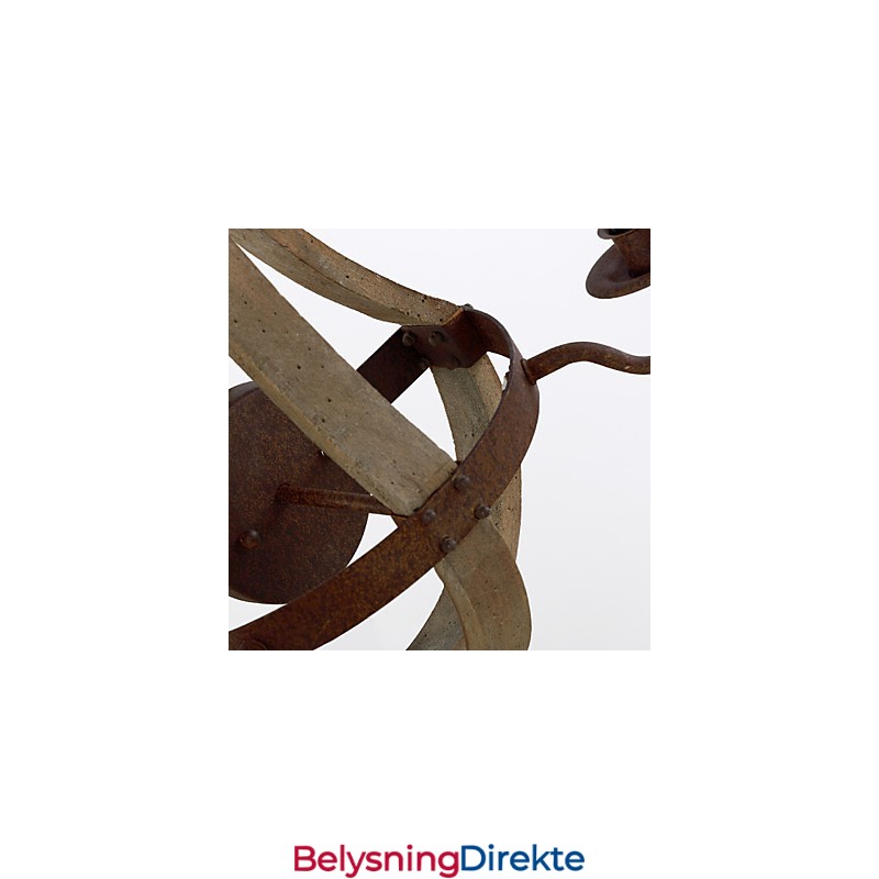 Mini-Vegglampetter I Rustikk Hyttestil I Tre, Bambus