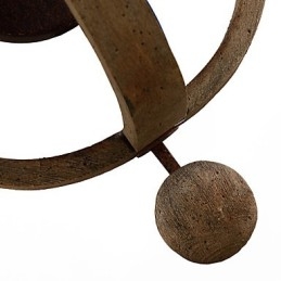 Mini-Vegglampetter I Rustikk Hyttestil I Tre, Bambus