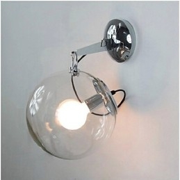 Individualitet Kreativ Design Moderne Glass Boble Ball Pendellampe Vegglampe Lys