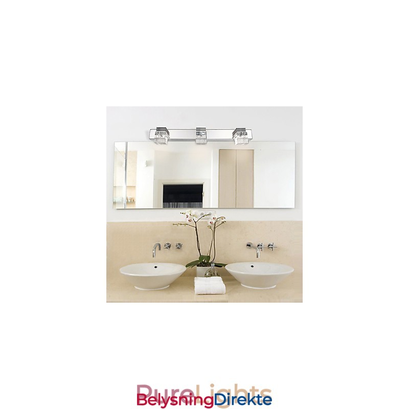 Vegglampetter Baderomsbelysning Veggvaskere Krystall Ministil Moderne Samtidskunst Metall