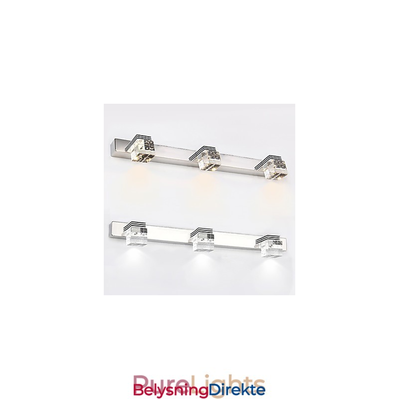 Vegglampetter Baderomsbelysning Veggvaskere Krystall Ministil Moderne Samtidskunst Metall
