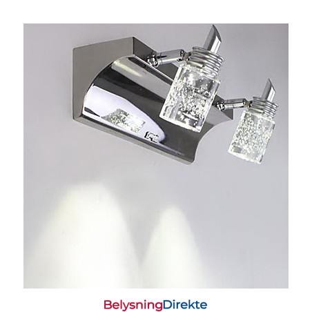 Krystall Baderomsbelysning Moderne Samtids Metall