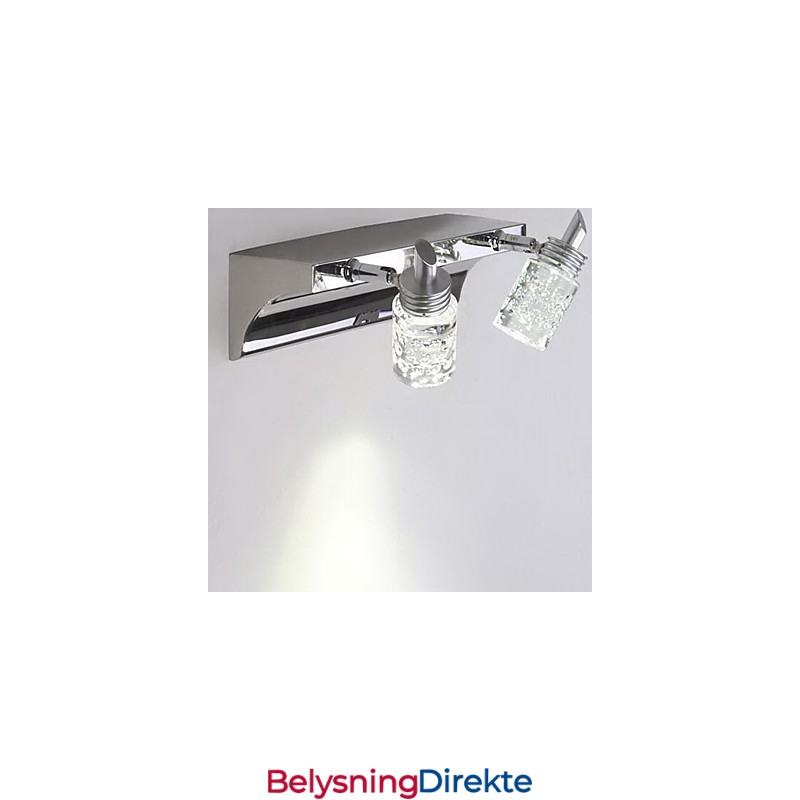 Krystall Baderomsbelysning Moderne Samtids Metall
