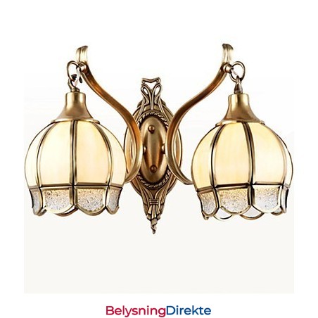 Vegglampetter I Ministil, Tradisjonell, Klassisk Metall