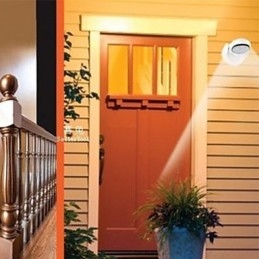 Bevegelsesaktivert Trådløs Lysengel Med Bevegelsesaktivert Sensor Og Stikklampe