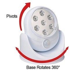 Bevegelsesaktivert Trådløs Lysengel Med Bevegelsesaktivert Sensor Og Stikklampe