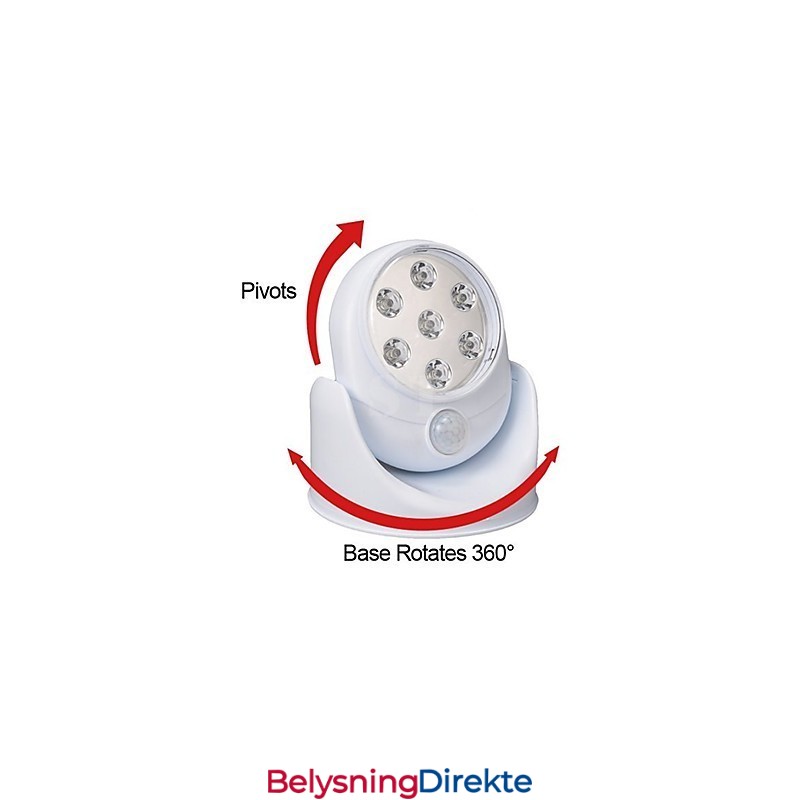 Bevegelsesaktivert Trådløs Lysengel Med Bevegelsesaktivert Sensor Og Stikklampe