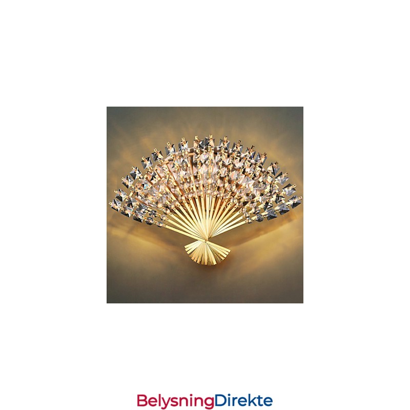 Valentinsdag Viften Veggdekorasjonsgaver Moderne Og Inngått Krystallvegglampe