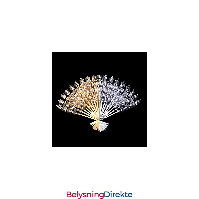 Valentinsdag Viften Veggdekorasjonsgaver Moderne Og Inngått Krystallvegglampe