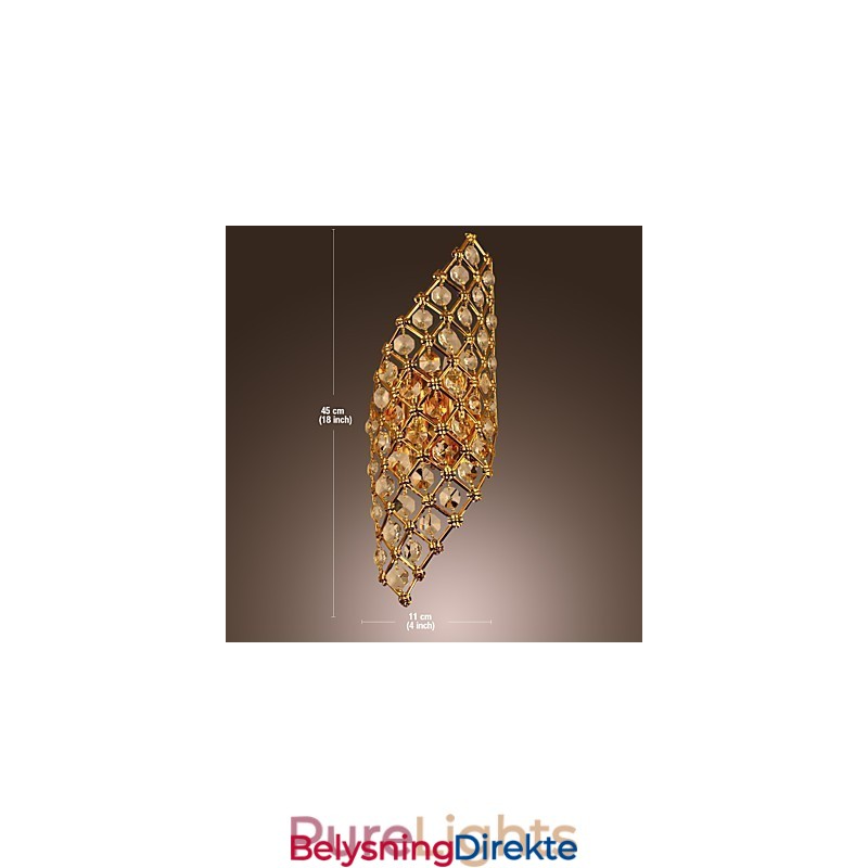 Personlighet Og Kreativ Luksuriøs Amerikansk Retro K9 Krystalllampe