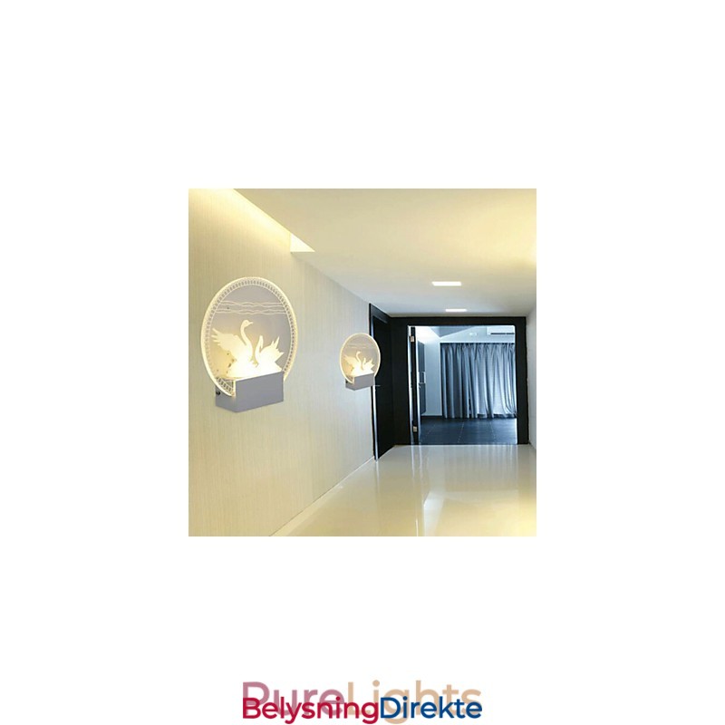 Akryl Vegglampe Pvc Vegglampe Moderne Samtids Metall