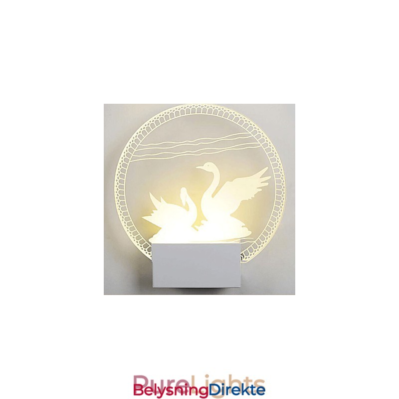 Akryl Vegglampe Pvc Vegglampe Moderne Samtids Metall