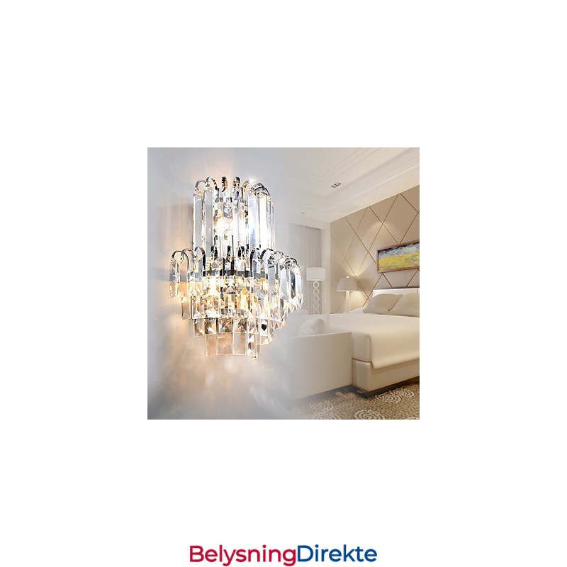 Vegglampetter Krystall Moderne Samtids Glass