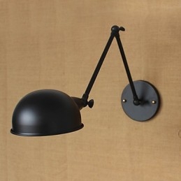 Industriell Stil Retro Dobbel Lang Arm En Enkel Personlighet Syker Nattbordsspisestue Dekorativ Vegglampe