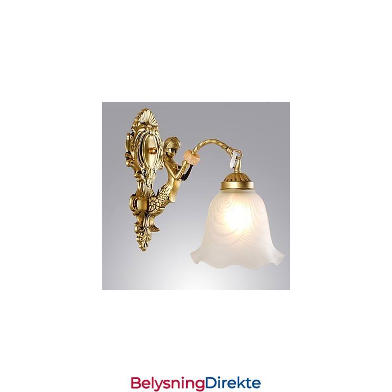 Vegglampe I Ministil, Tradisjonell, Klassisk Metall, E27