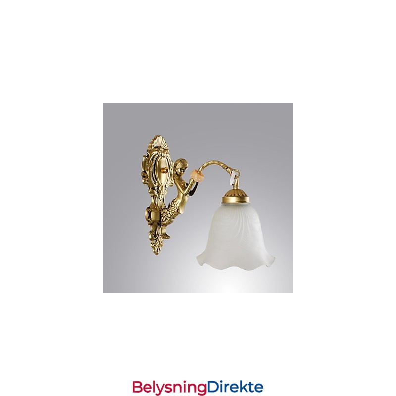 Vegglampe I Ministil, Tradisjonell, Klassisk Metall, E27