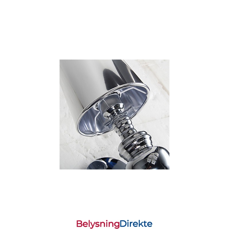 Vegglampetter Moderne Samtids Metall