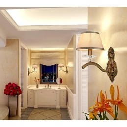 Vegglampetter Tradisjonelle Klassiske Metall