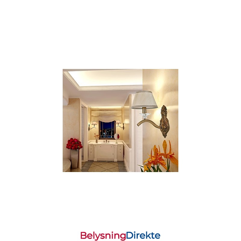 Vegglampetter Tradisjonelle Klassiske Metall