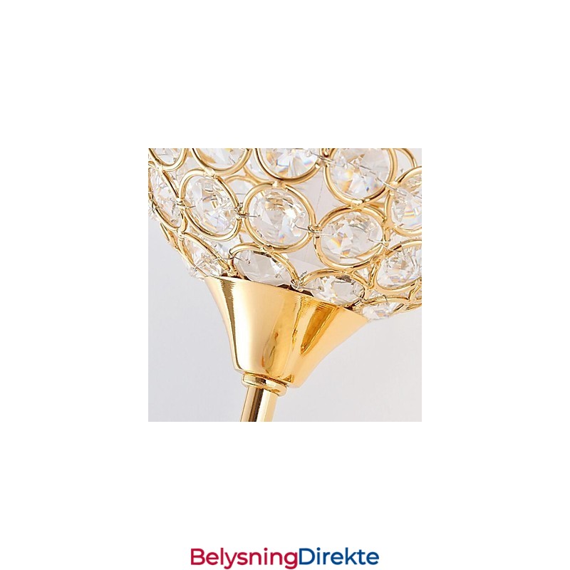 Krystall Vegglampe Moderne Samtids Metall