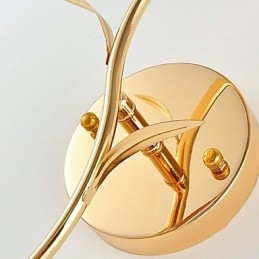 Krystall Vegglampe Moderne Samtids Metall