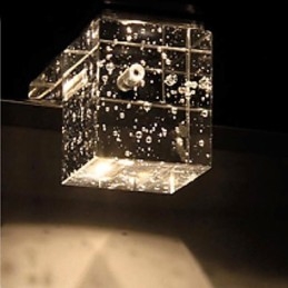 Vegglampetter Baderomsbelysning Veggvaskere Krystall Ministil Moderne Samtidskunst Metall