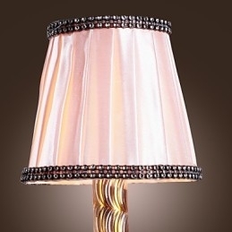 Elegant Krystallvegglampe I Rosa