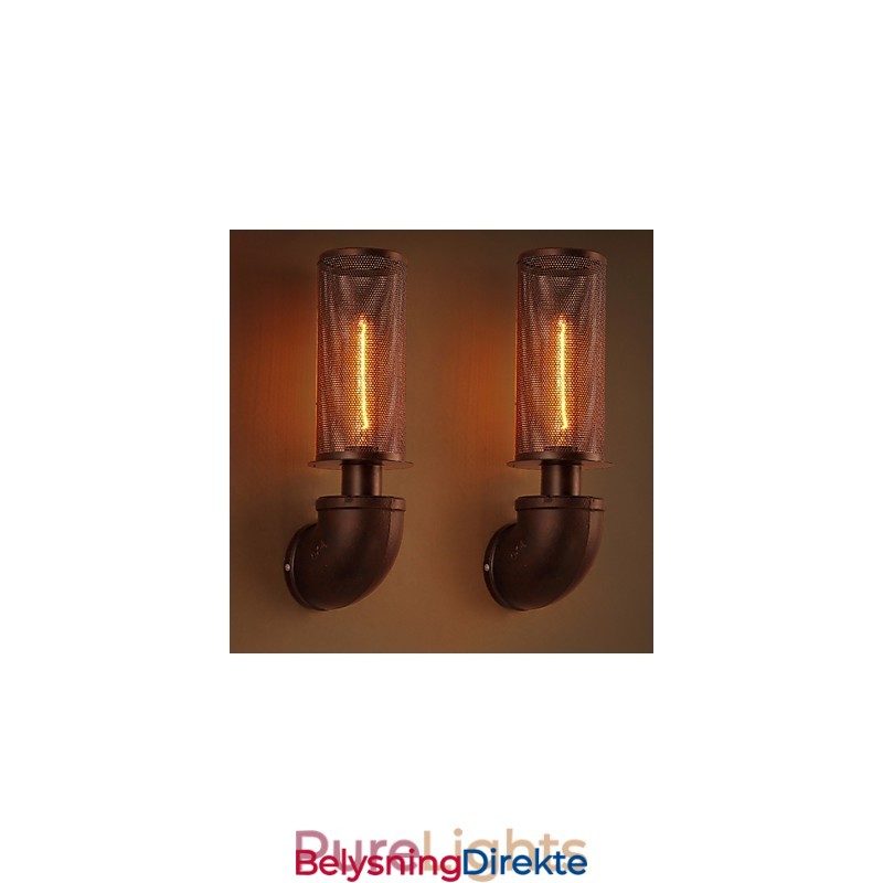 Gjenopprett Gamle Måter Smijernsloft Kreative Vegglampelys