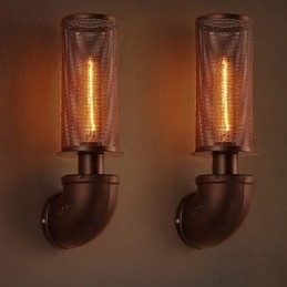 Gjenopprett Gamle Måter Smijernsloft Kreative Vegglampelys