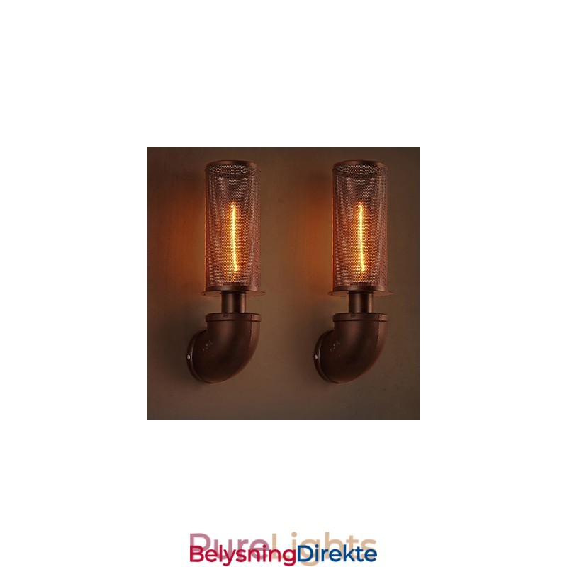 Gjenopprett Gamle Måter Smijernsloft Kreative Vegglampelys