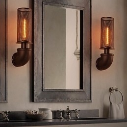 Gjenopprett Gamle Måter Smijernsloft Kreative Vegglampelys