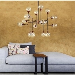 Kontraktert Kreativ Spilte Rollen Som Amerikansk Glasskule Sittende Magiske Bønner Droplight