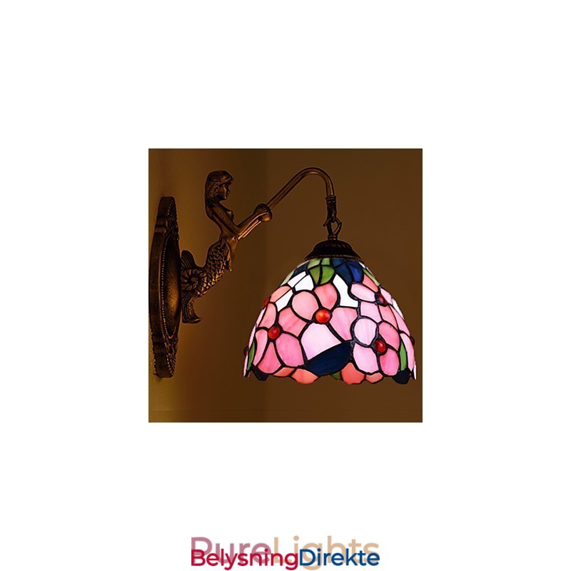 Europeisk Kontraktsfestet Landlig Kreativ Smijernsvegglampe