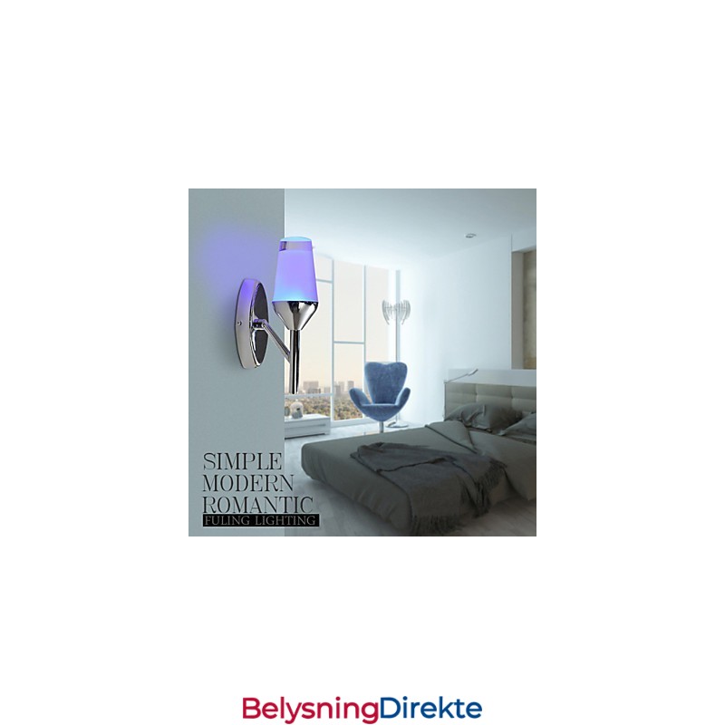 Vegglampe Moderne Samtidsstil Metall Vin Glass Lampe