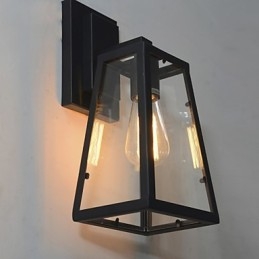Vindindustri Midtgangskvalitet Retro Vegglampe Vegglampe Med Jernbelysning