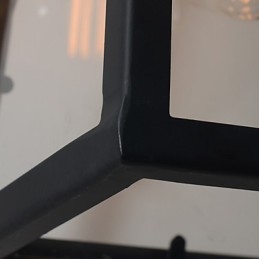 Vindindustri Midtgangskvalitet Retro Vegglampe Vegglampe Med Jernbelysning