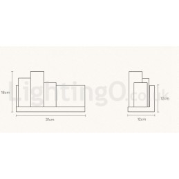 Mini-Stil Vegglampe Med Glassskjermer Moderne, Moderne Tre- Og Bambusvegglampe